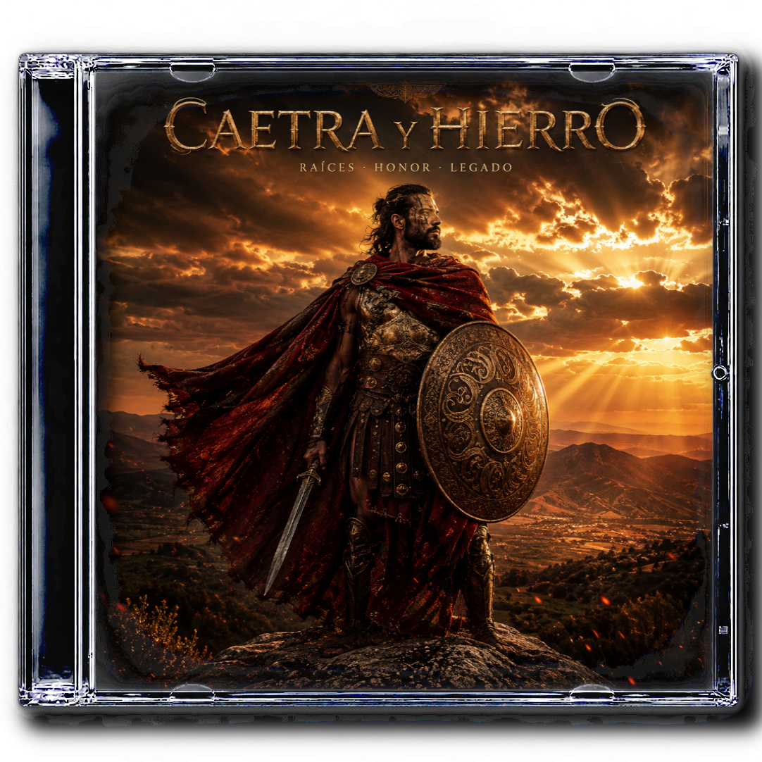 Portada de "Caetra y Hierro"