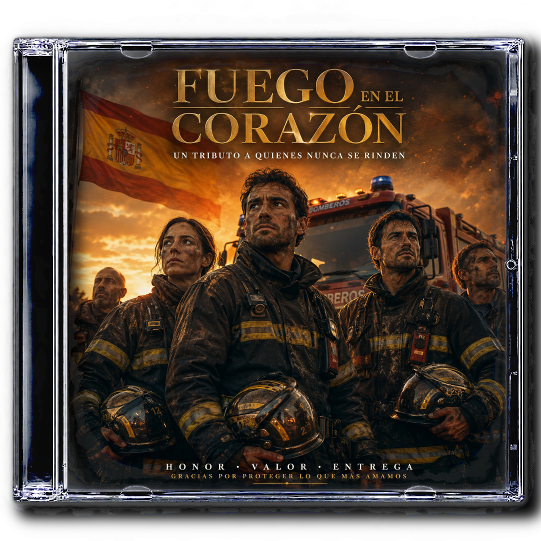 Portada de "Fuego en el Corazón"